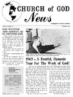 COG News Pasadena 1965 (Vol 01 No 14) Dec1